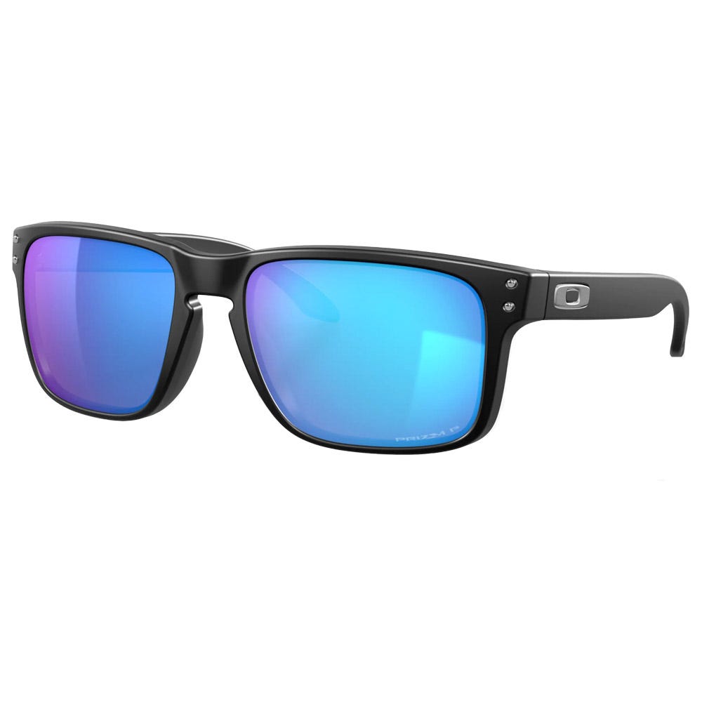 Holbrook Matte Black Prizm Sapphire Polarized