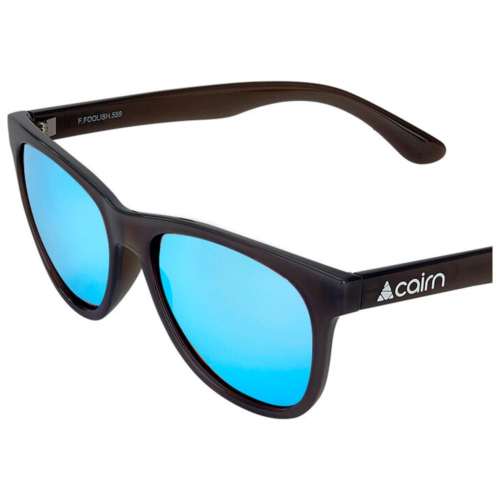 Foolish Mat Black Blue Polarized