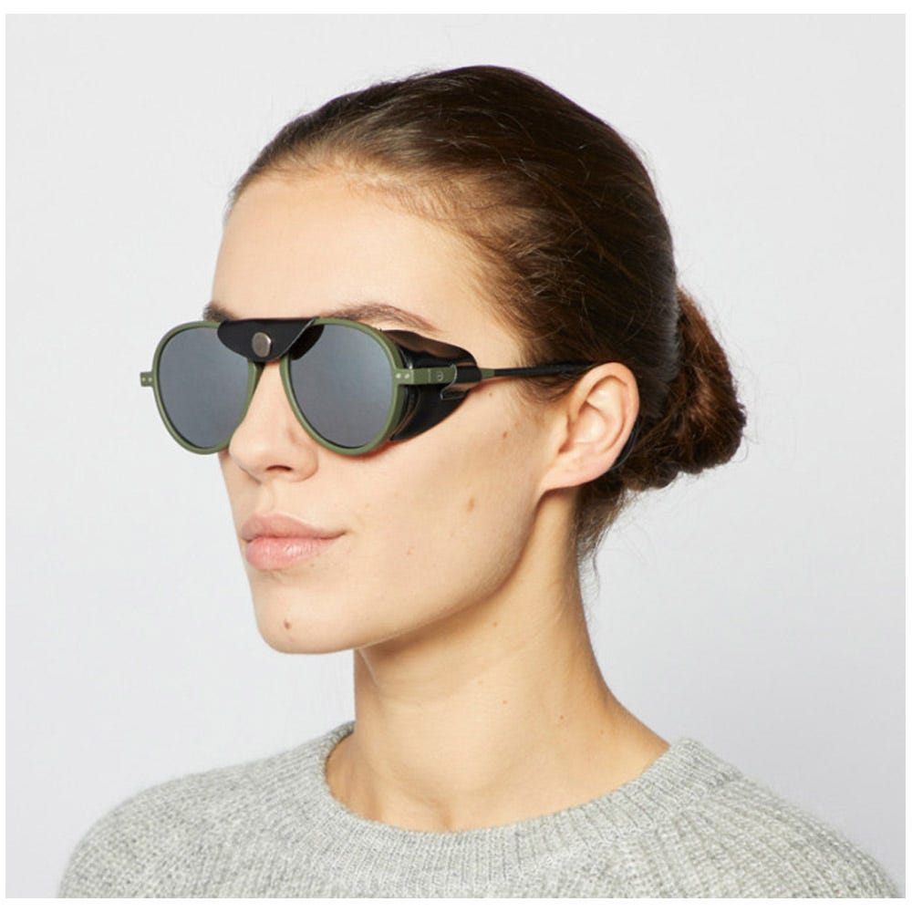Sun Glacier Plus Kaki Black Lens Cat 4