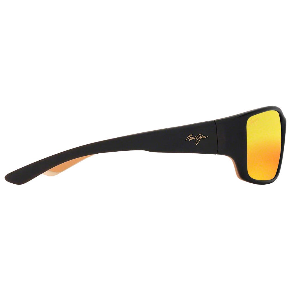 Local Kine Matte Dark Transparent Brown with Tan and Cream Hawaii Lava