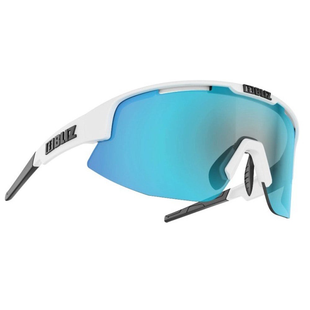 Matrix Small Matt White Smoke Blue Mirror