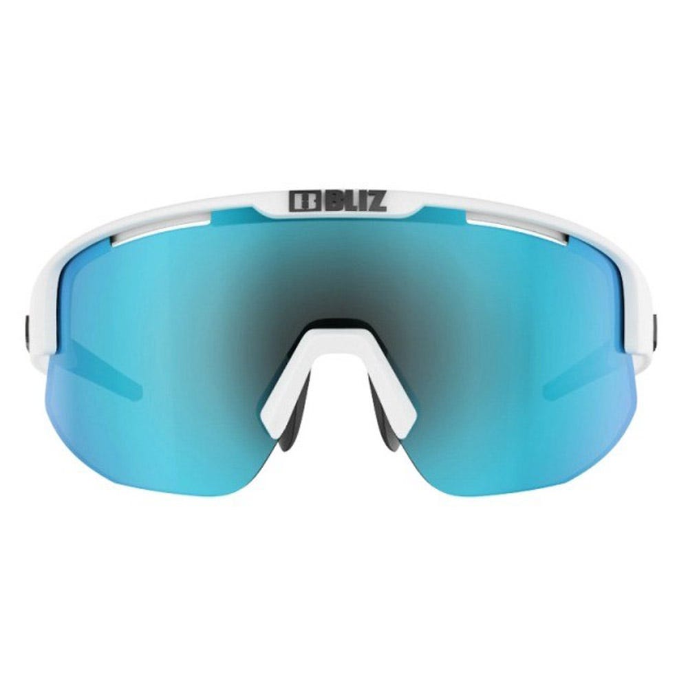 Matrix Small Matt White Smoke Blue Mirror