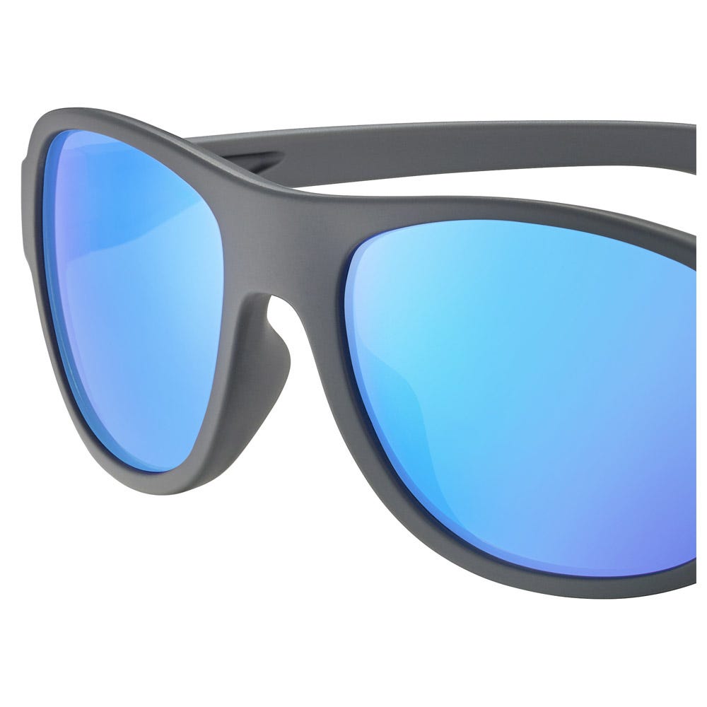 Zac Soft Touch Grey Zone Blue Light Grey Cat.3 Blue Flash Mirror