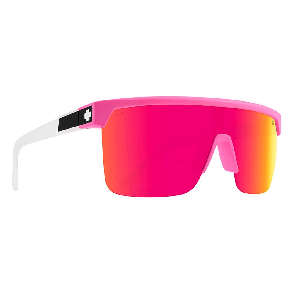 Flynn 50/50 Matte Pink Matte Translucent White Happy Bronze Pink Mirror