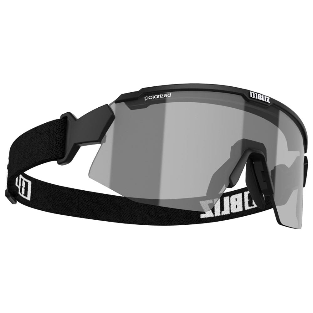 Breeze Matt Black Brown Silver Mirror Polarized + Orange