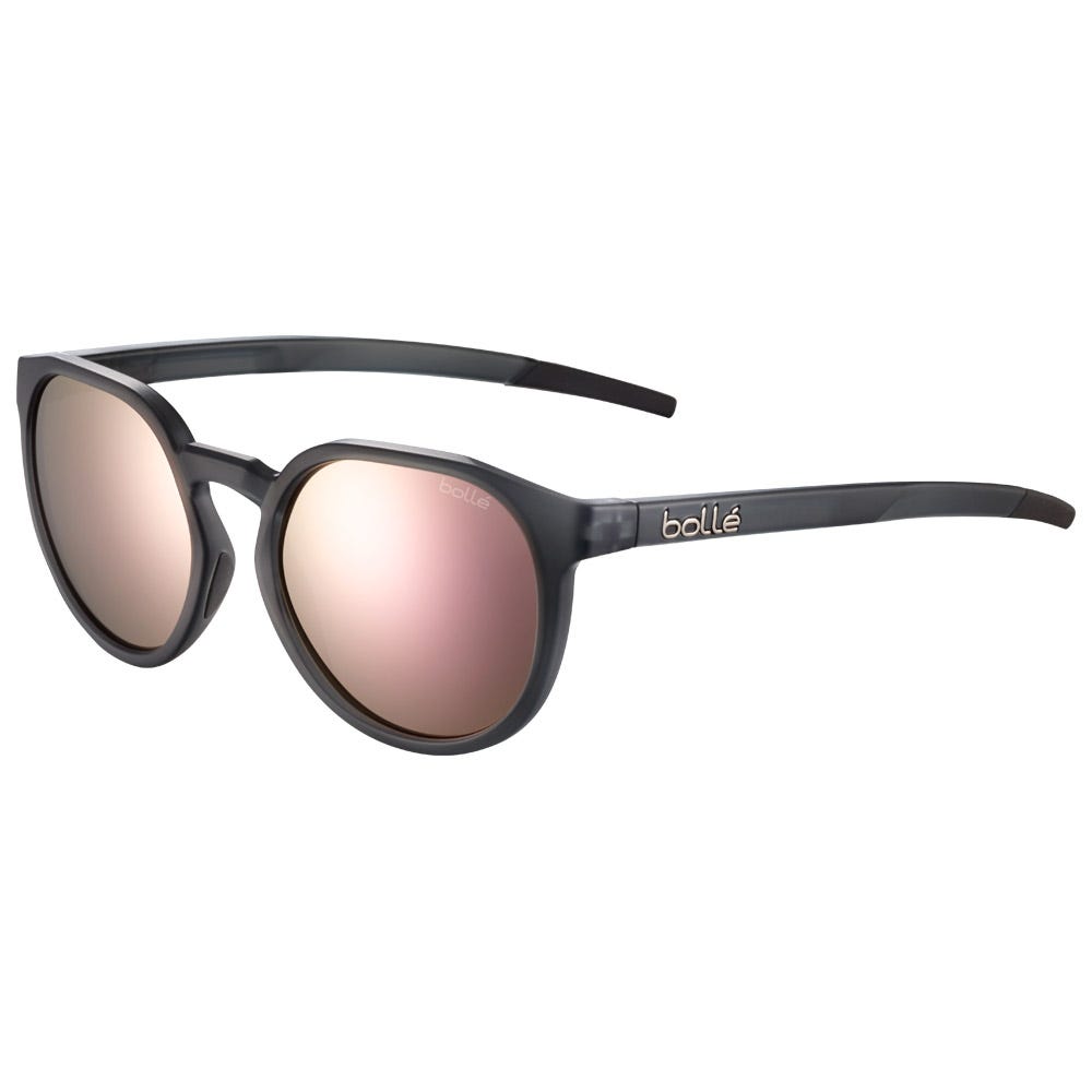 Merit Black Crystal Matte Brown Pink Polarized
