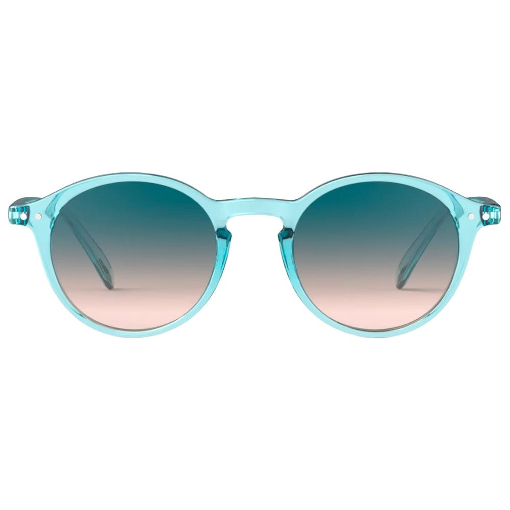 Sun #D Turquoise Stone Blue Gradient Polar