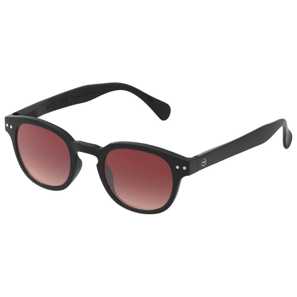 Sun #C Black Road Brown Shading Polarized