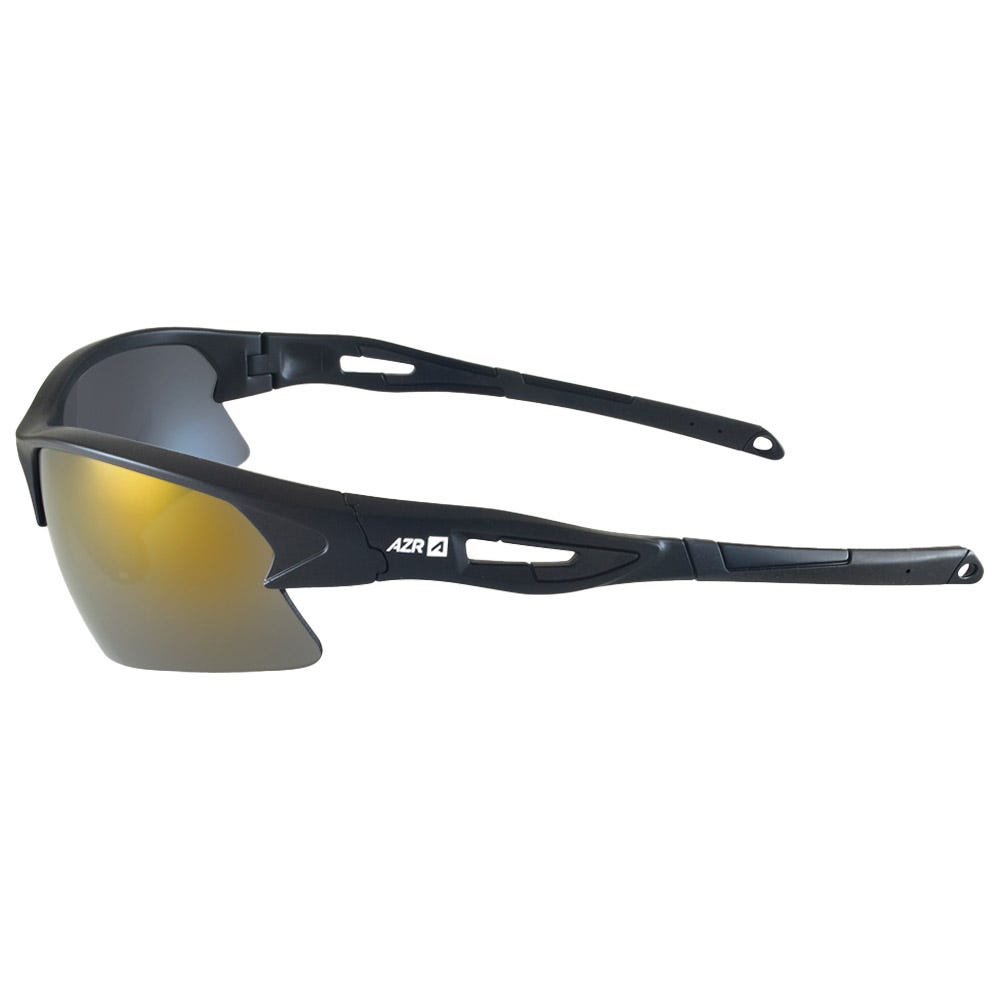 Huez Noire Mate Gold Miroir
