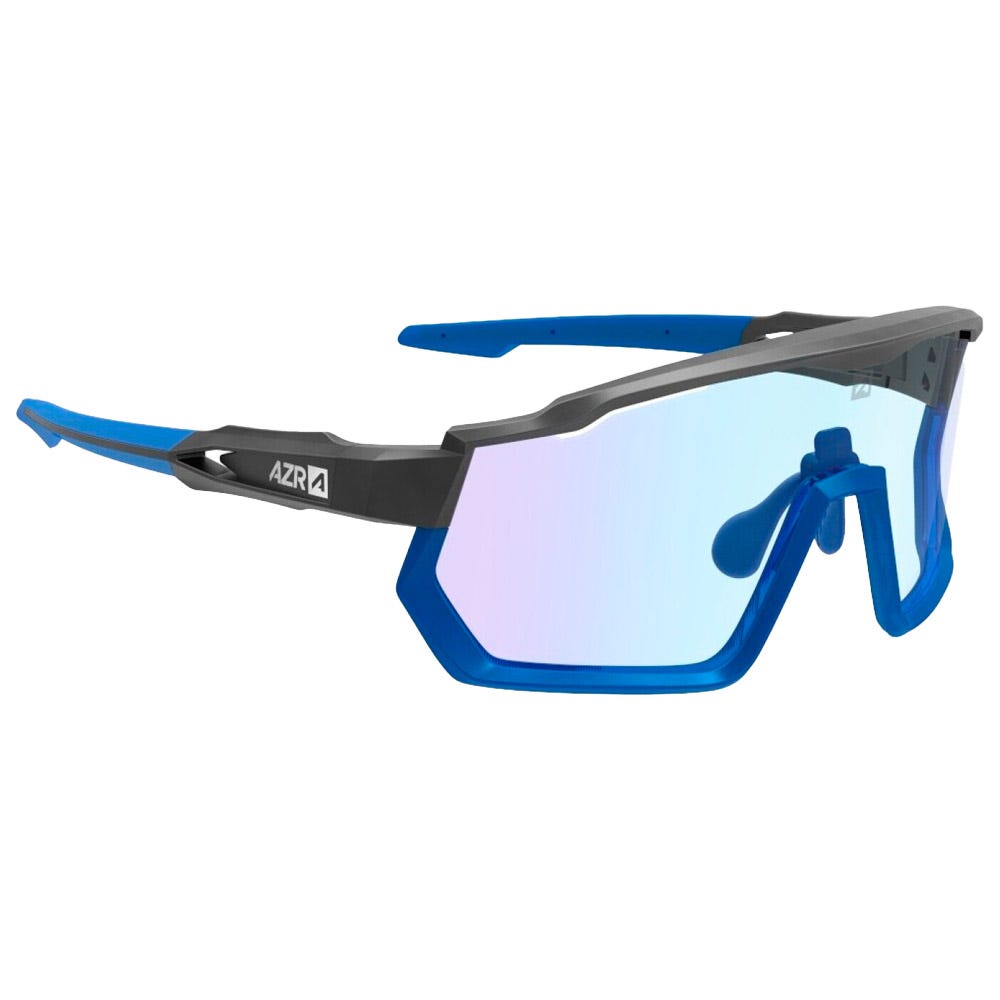 Pro Race Rx Noire Mate Bleue Photochromique Irisé Bleu