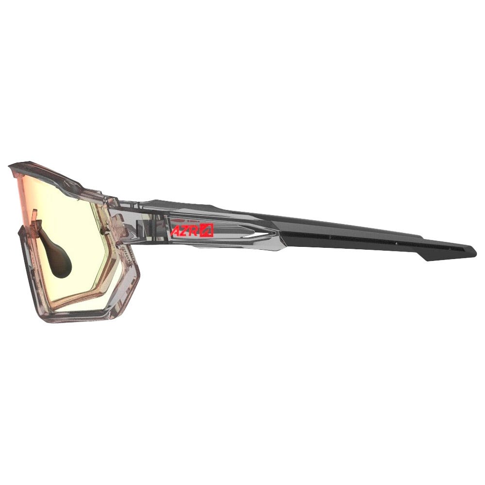 Pro Race Rx Crystale Grise Noire Vernie Irisé Rouge