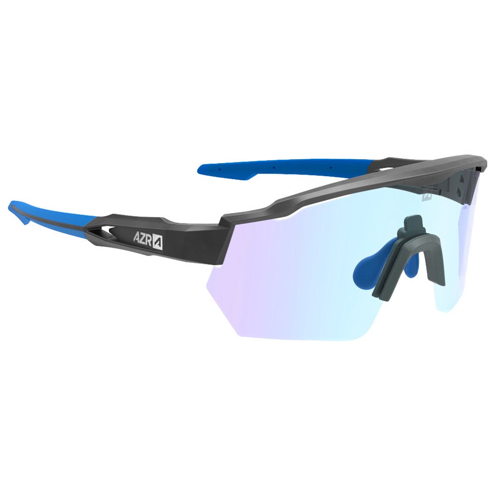 Race Rx Noire Mate Photochromique Irisé Bleue