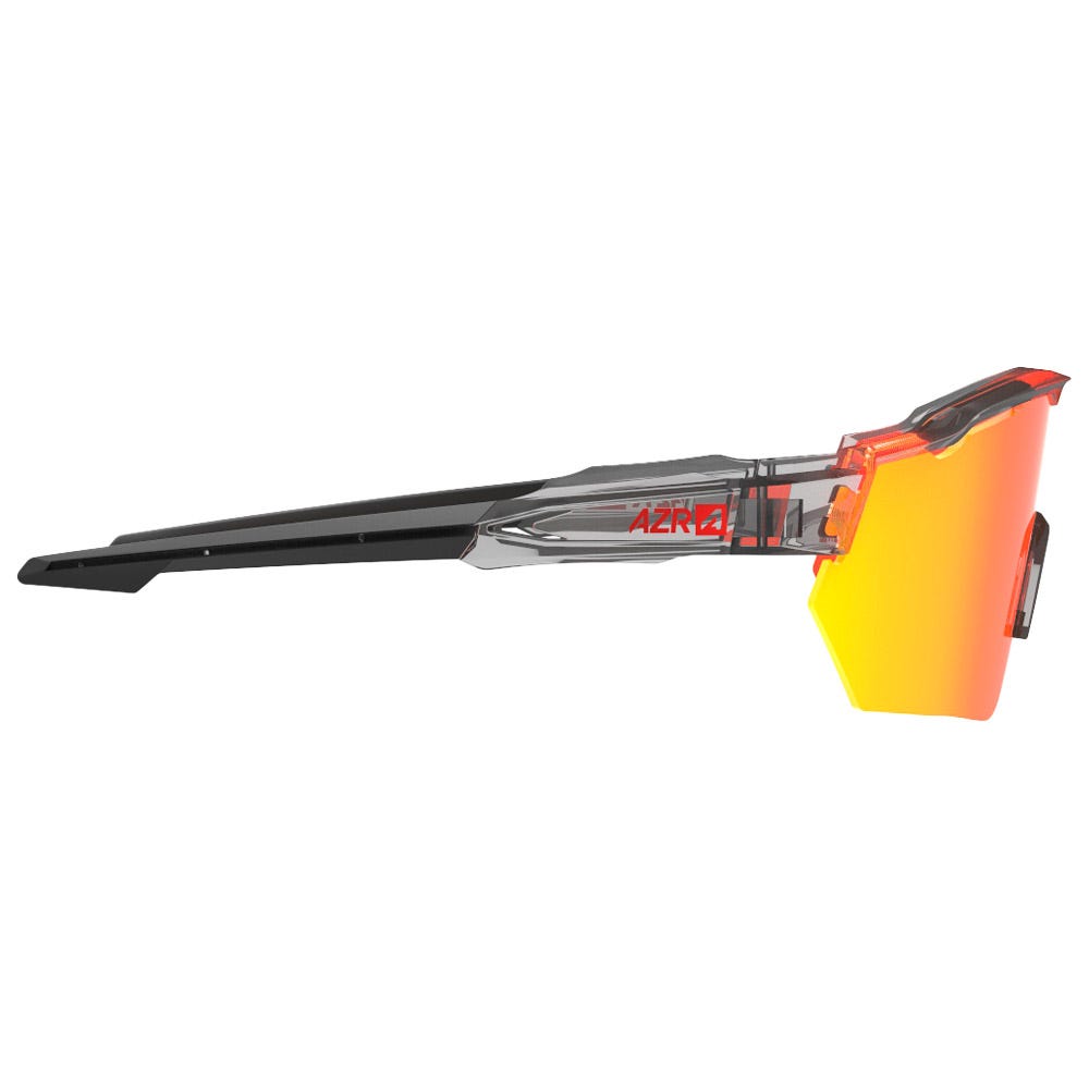 Race Rx Crystale Grise Noire Vernie Multicouche Rouge