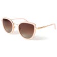 Lisa Shiny Gold Nude Gradient Brown Polarized