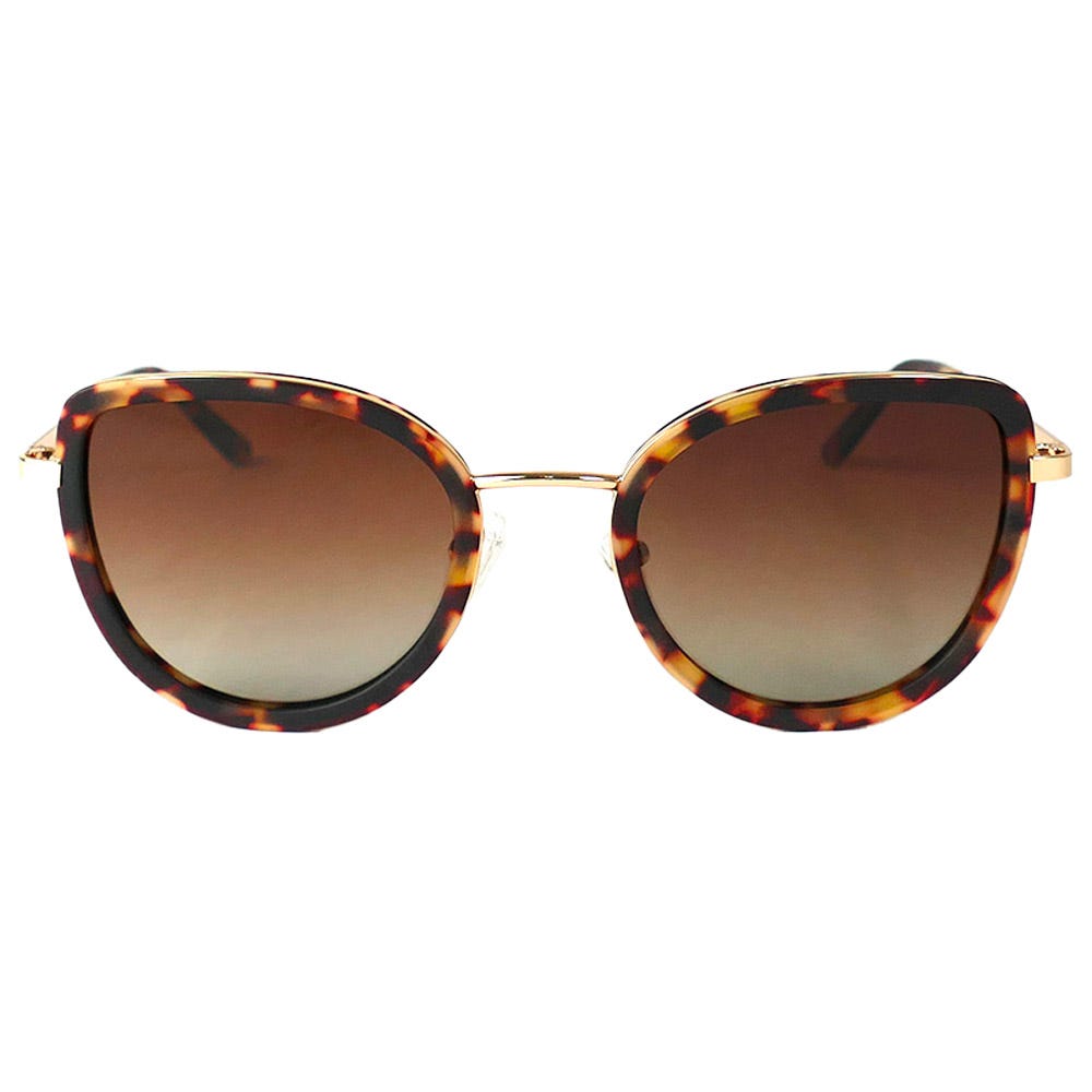 Lisa Gold Tortoise Gradient Brown Polarized