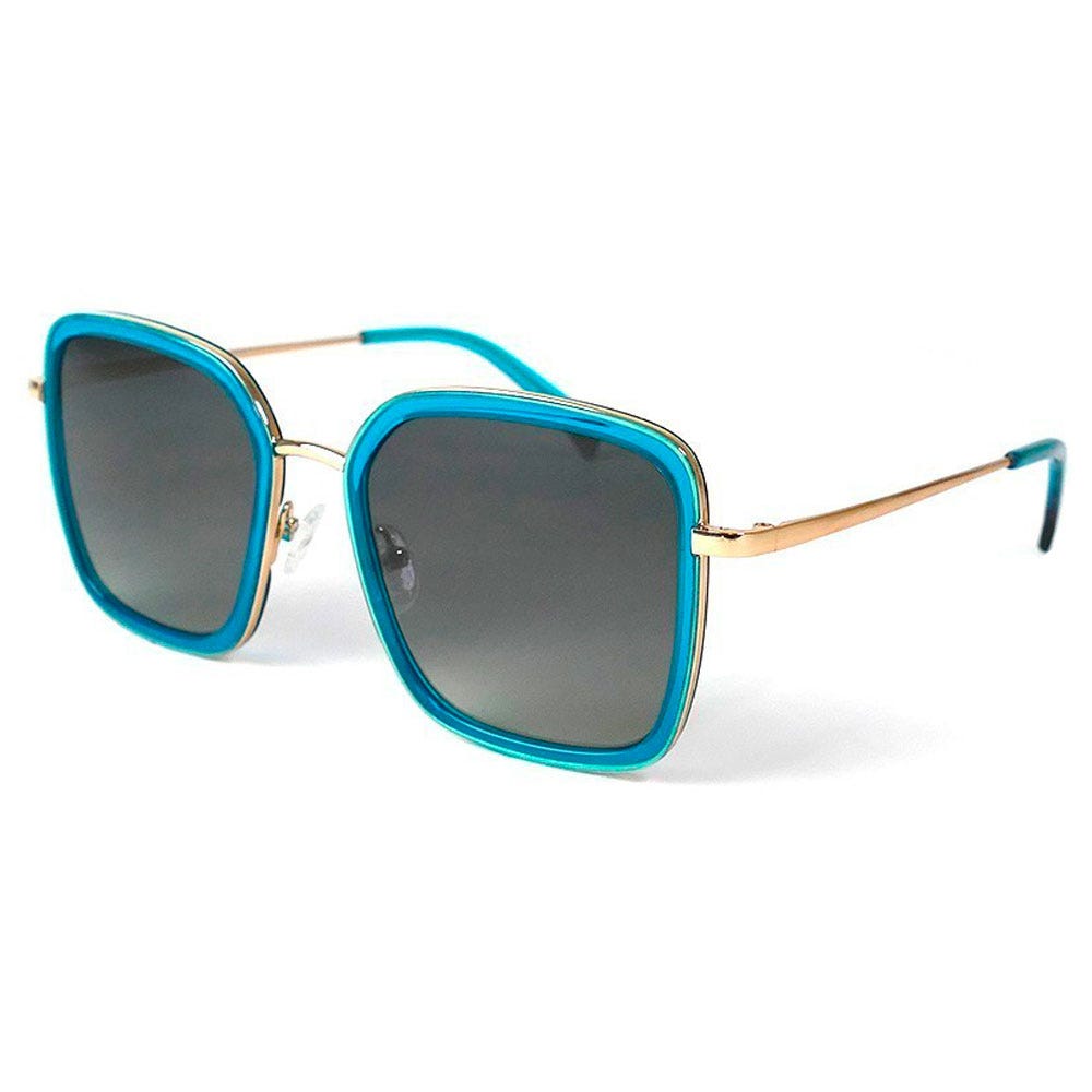 Paloma Shiny Gold Turquoise Gradient Grey Polarized