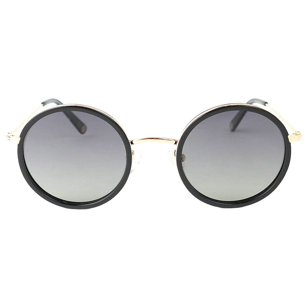 Amsterdam Or Brillant Noir Gradient Grey Polarized