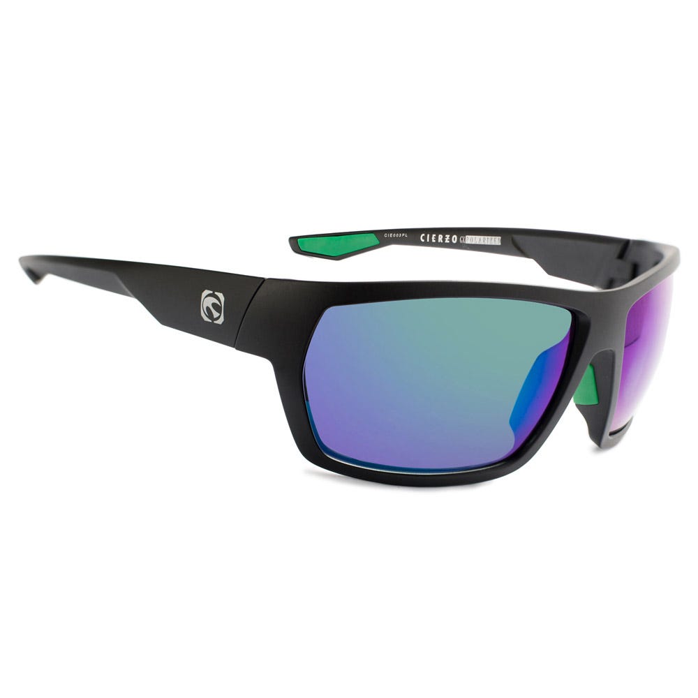 Cierzo Matte Black Smoke Green Revo Cx Polarized