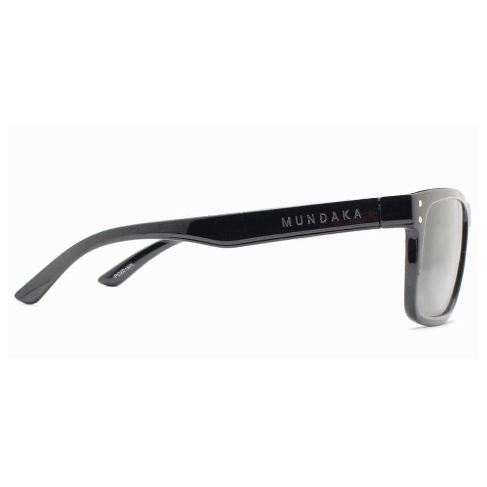 Pozz' Polished Black Green Polarized