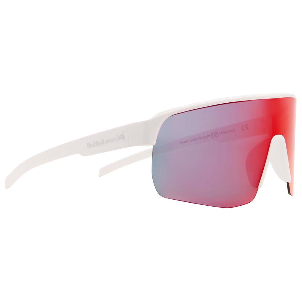 Dakota Shiny White Blue Red Purple Mirror