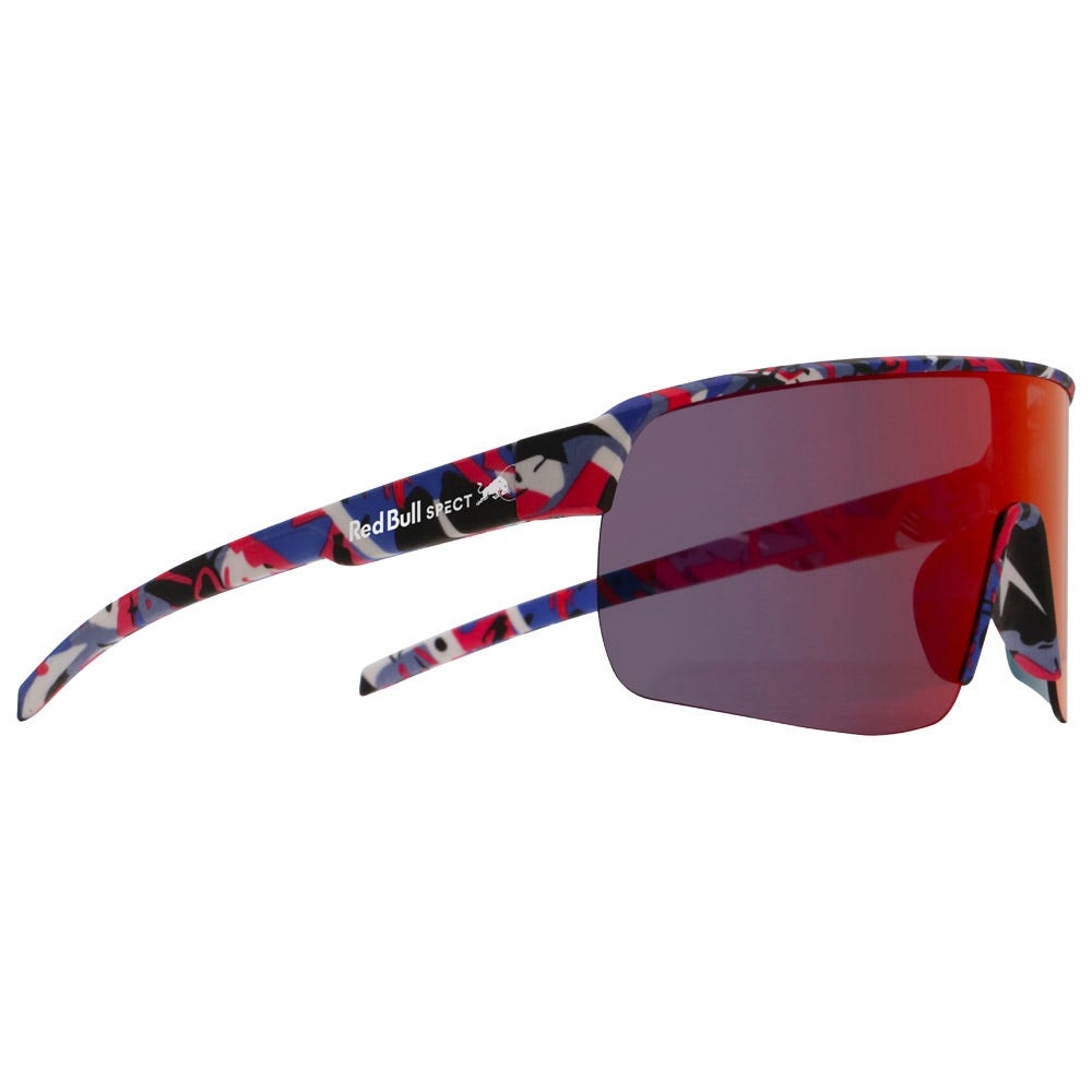 Dakota Matt Blue Burgundy Pattern Smoke Red Purple Mirror