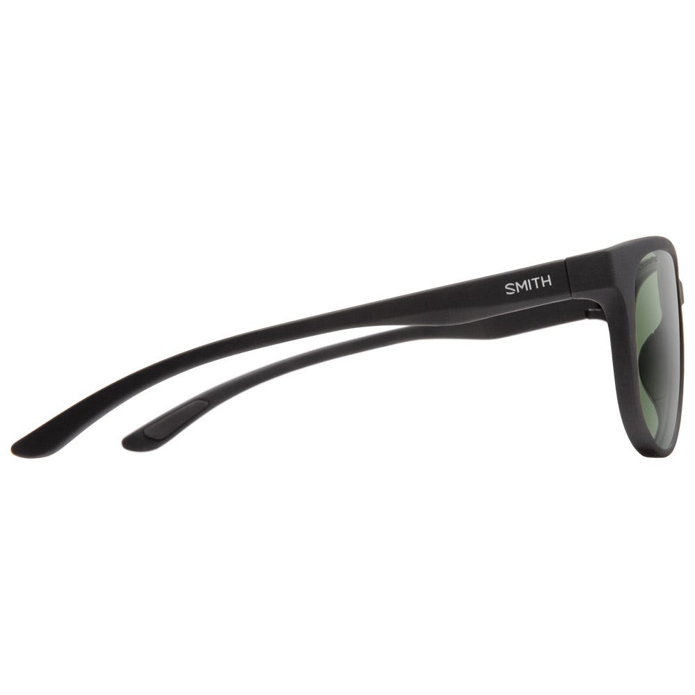 Lake Shasta Matte Black Chromapop Polarized Gray Green