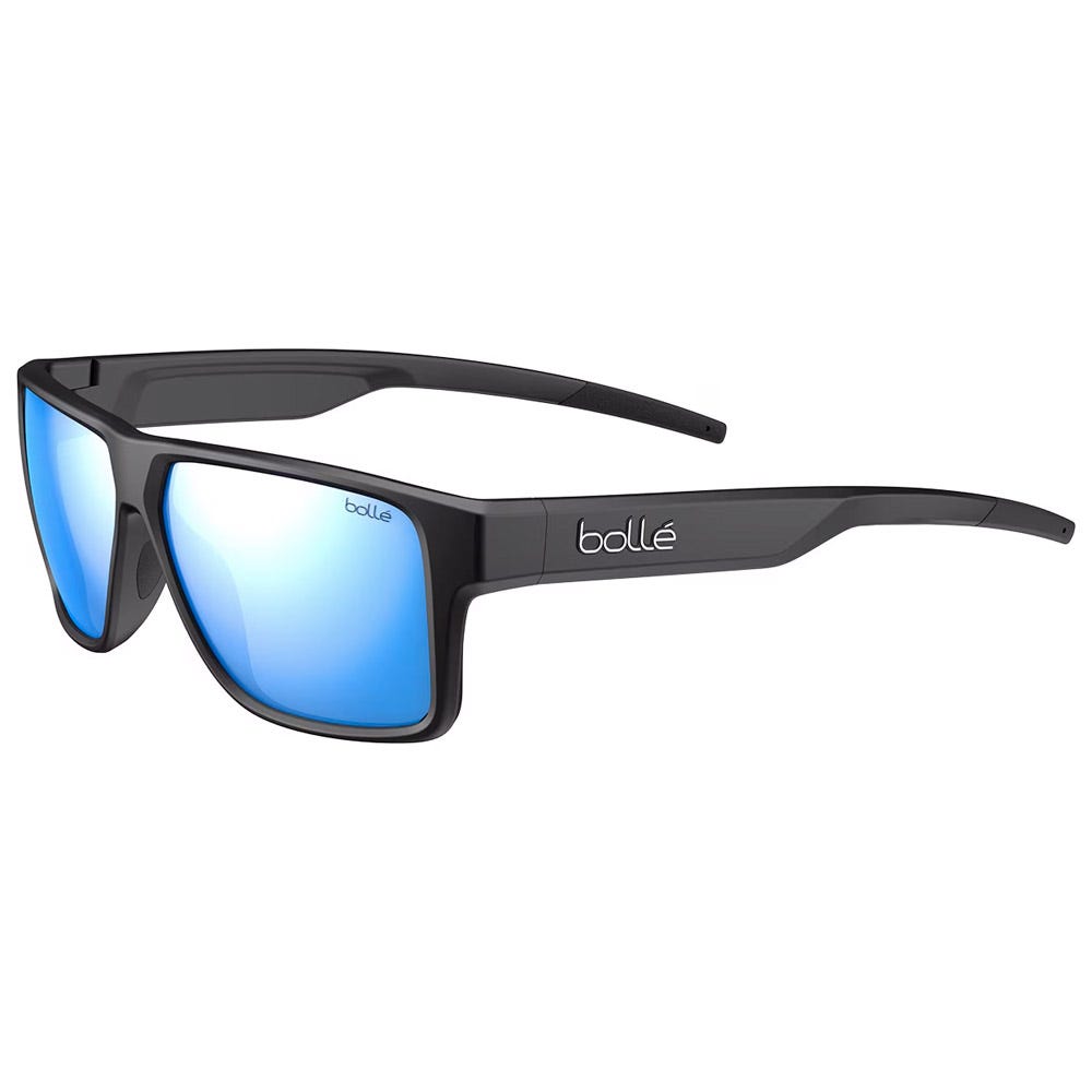 Temper Black Matte Sky Blue Polarized