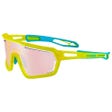 S'Track Vision Translucent Neon Yellow Blue Zone Vario Rose Cat.1-3 Silver