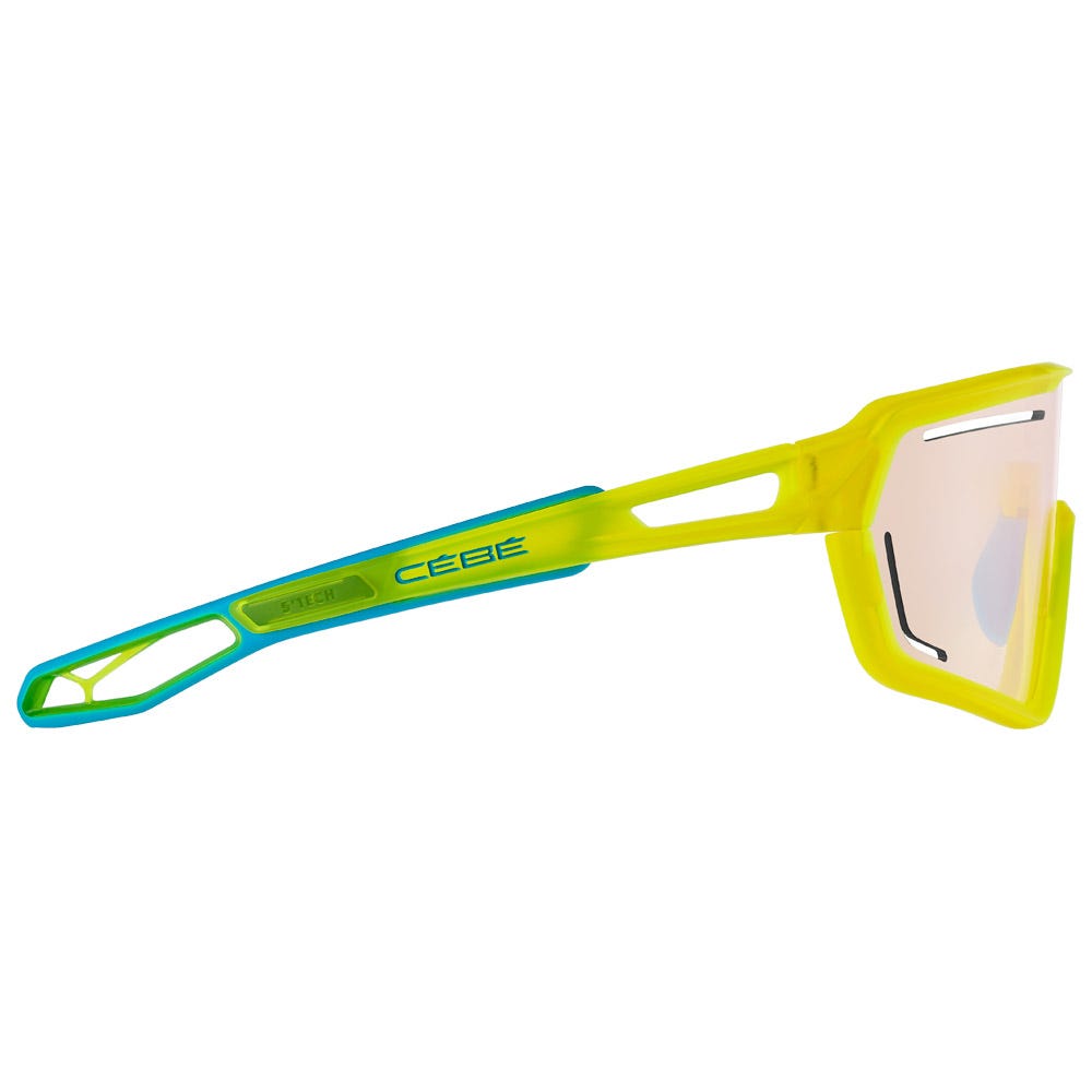 S'Track Vision Translucent Neon Yellow Blue Zone Vario Rose Cat.1-3 Silver