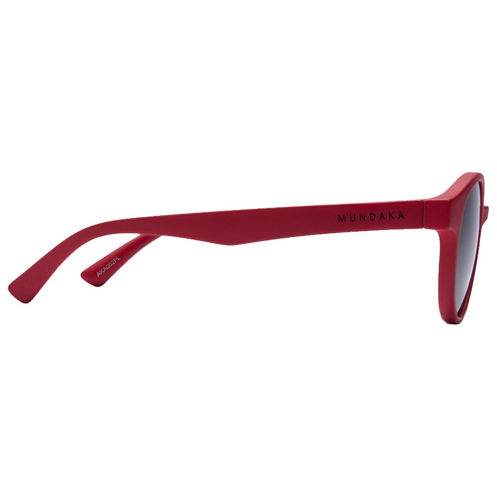 Aka Matte Red Smoke Polarized