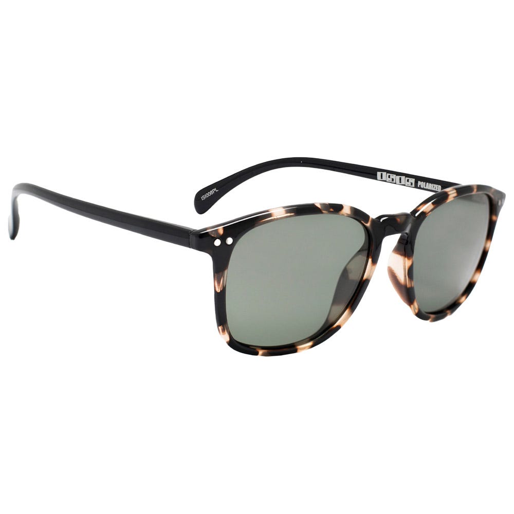 Isis Milky Brown Tortoise Black Green Polarized