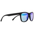 Ecos Soft Touch Black Smoke Green Purple Mirror Polarized