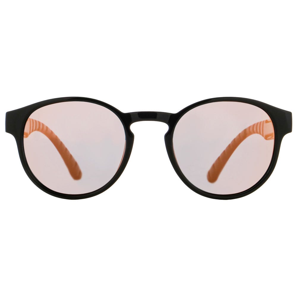 Eden Shiny Black Blue Rose Mirror Polarized