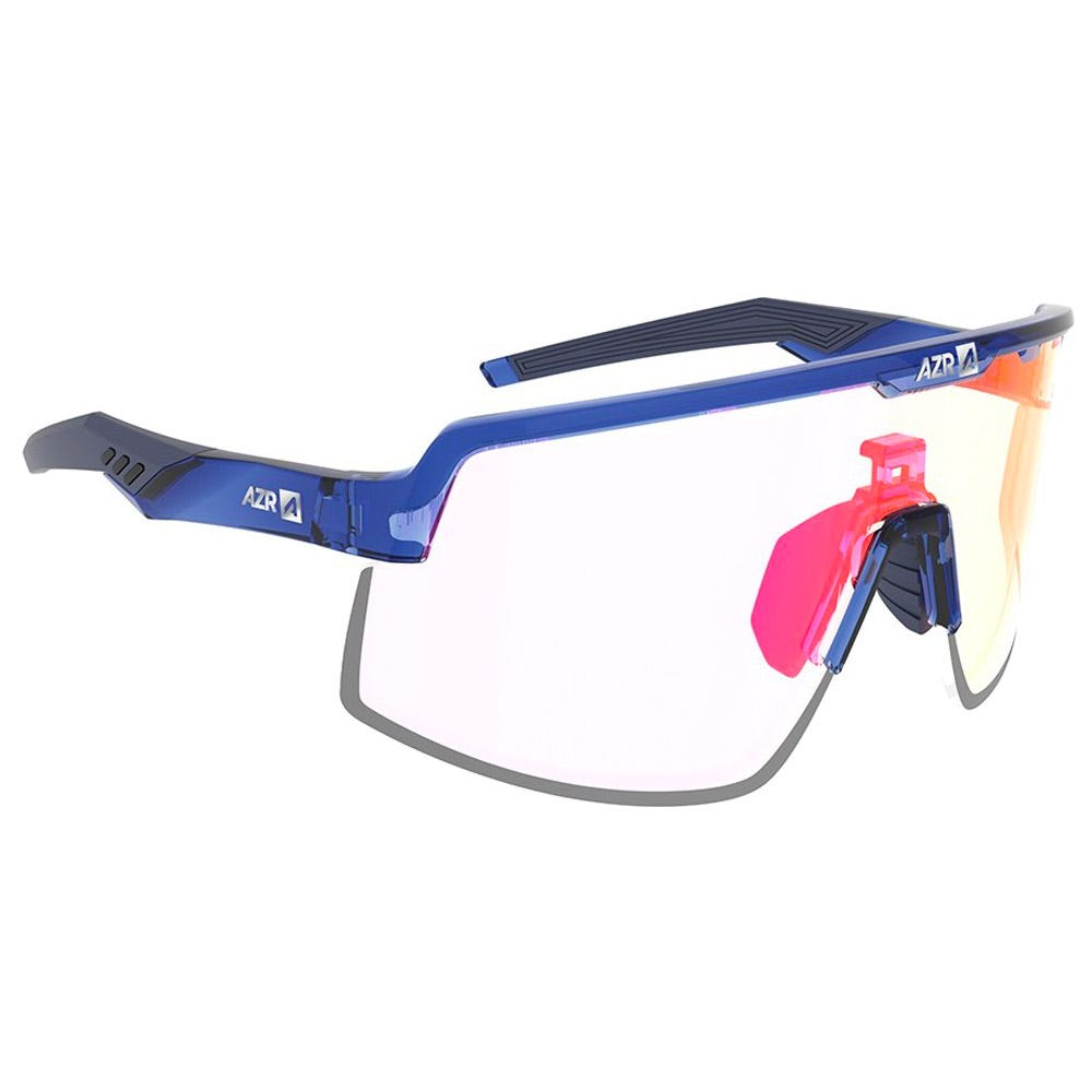 Speed Rx Bleue Vernie Photochromique Irisé Rouge