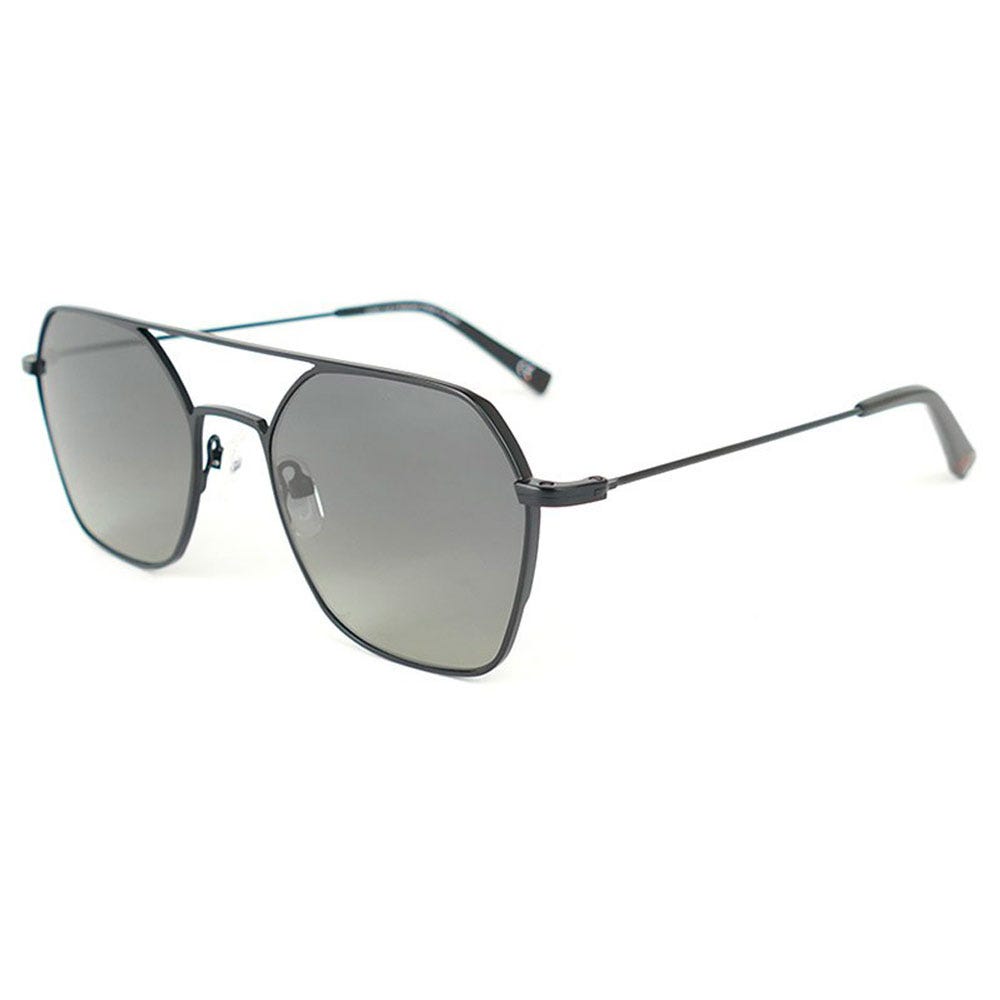 Lewis Black Mat Gradient Grey Polarized