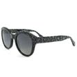 Sophia Shiny Black Gradient Grey Polarized