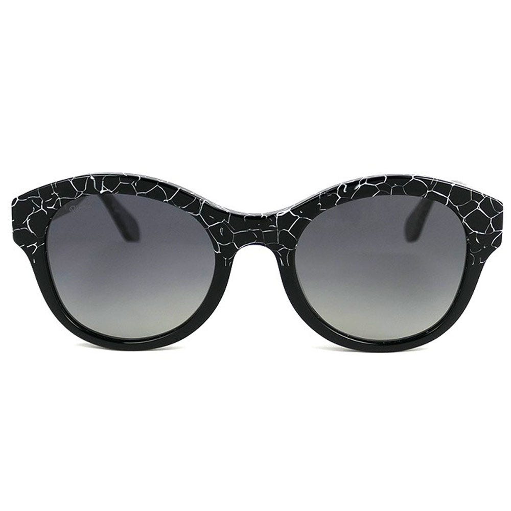 Sophia Shiny Black Gradient Grey Polarized