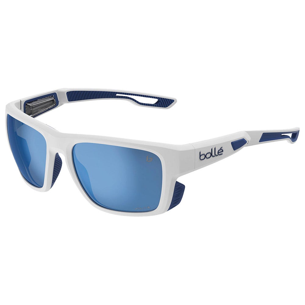 Airdrift White Matte Navy Volt+ Offshore Polarized