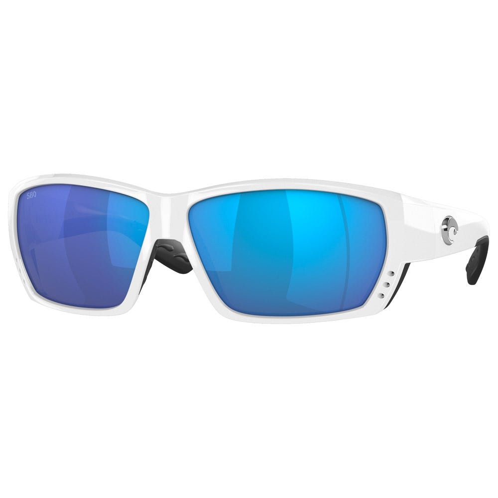 Tuna Alley White Blue Mirror Polarized