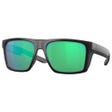 Lido Matte Black Green Mirror Polarized