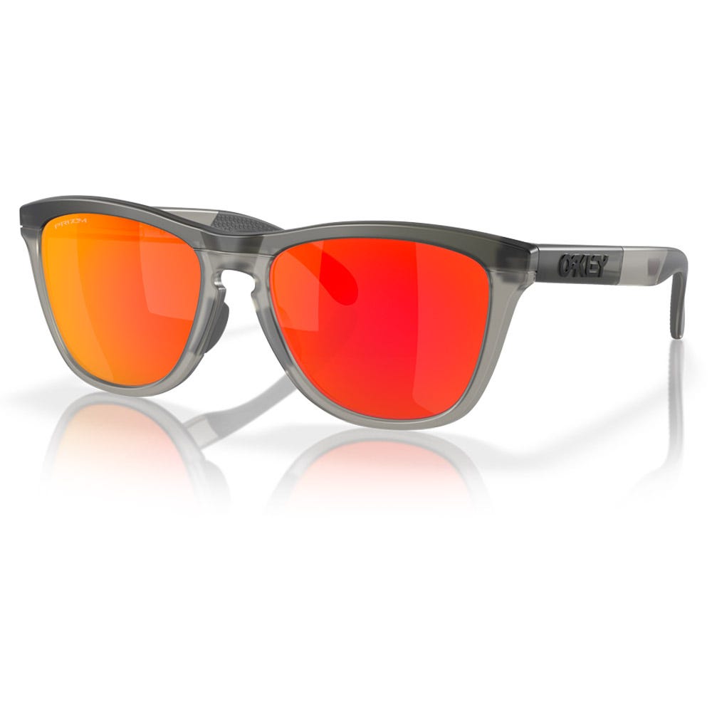 Frogskins Range Matte Grey Smoke Grey Ink Prizm Ruby