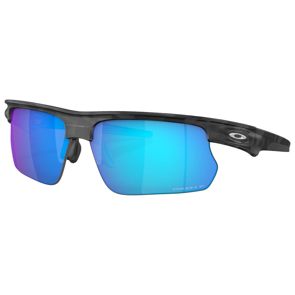 Bisphaera Matte Grey Camo Prizm Sapphire Polarized
