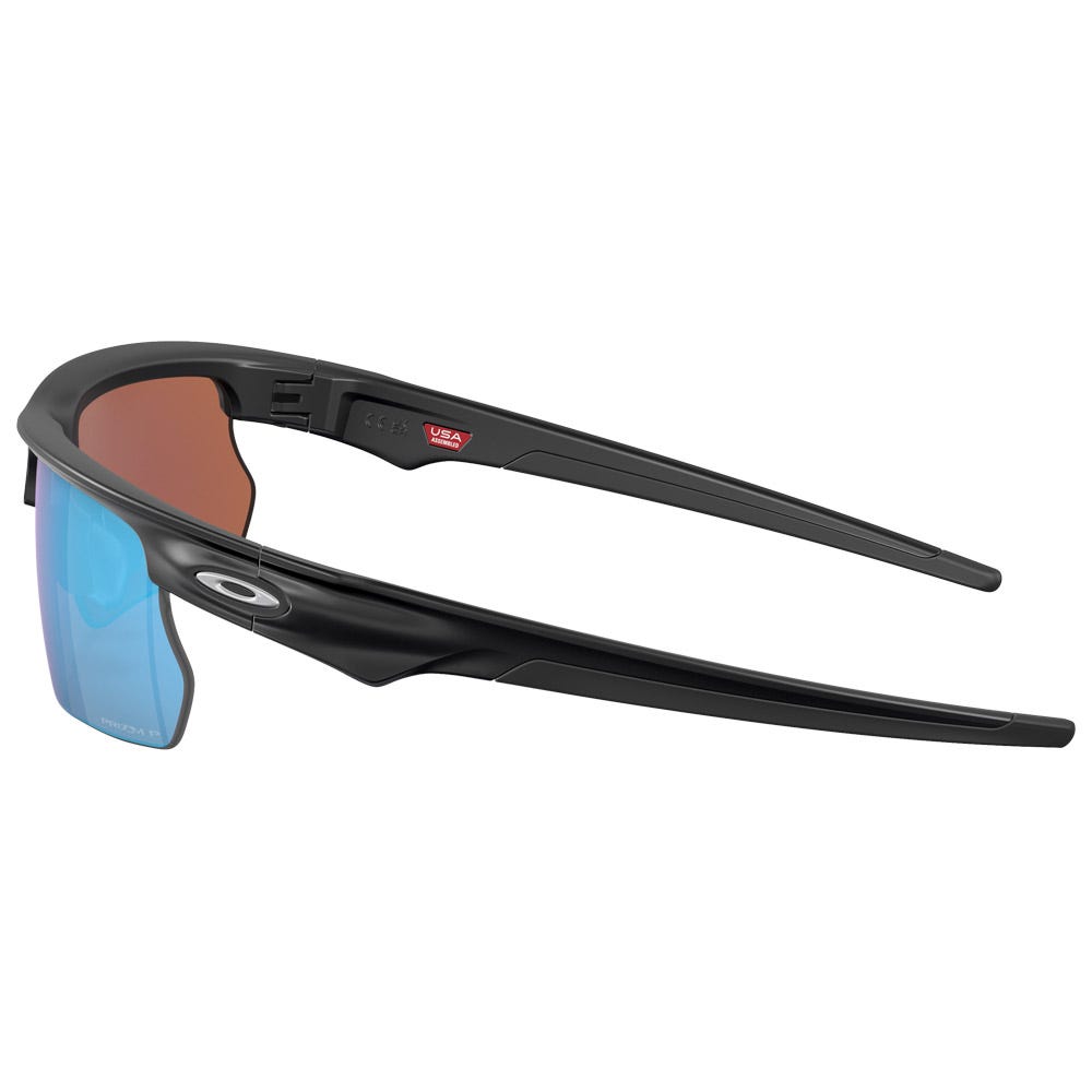 Bisphaera Matte Black Prizm Deep Water Polarized
