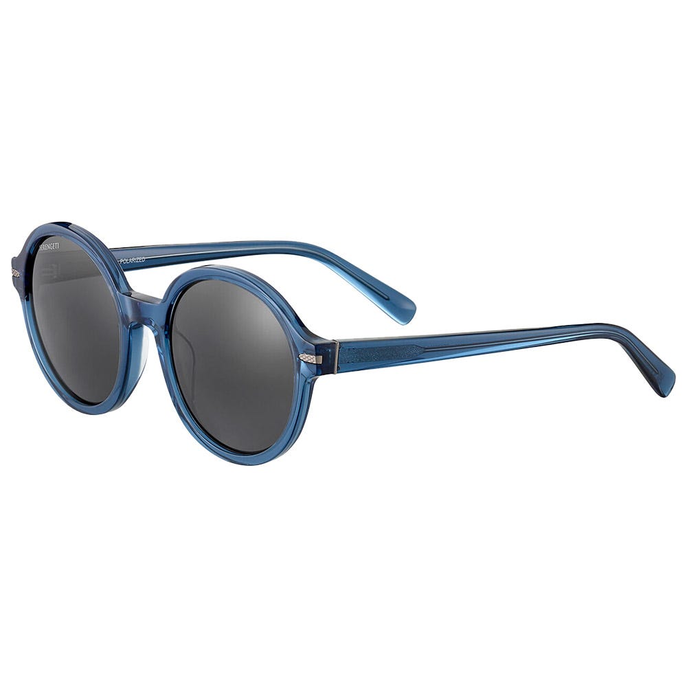 Joan Shiny Transparent Fed Blue Mineral Polarized Smoke
