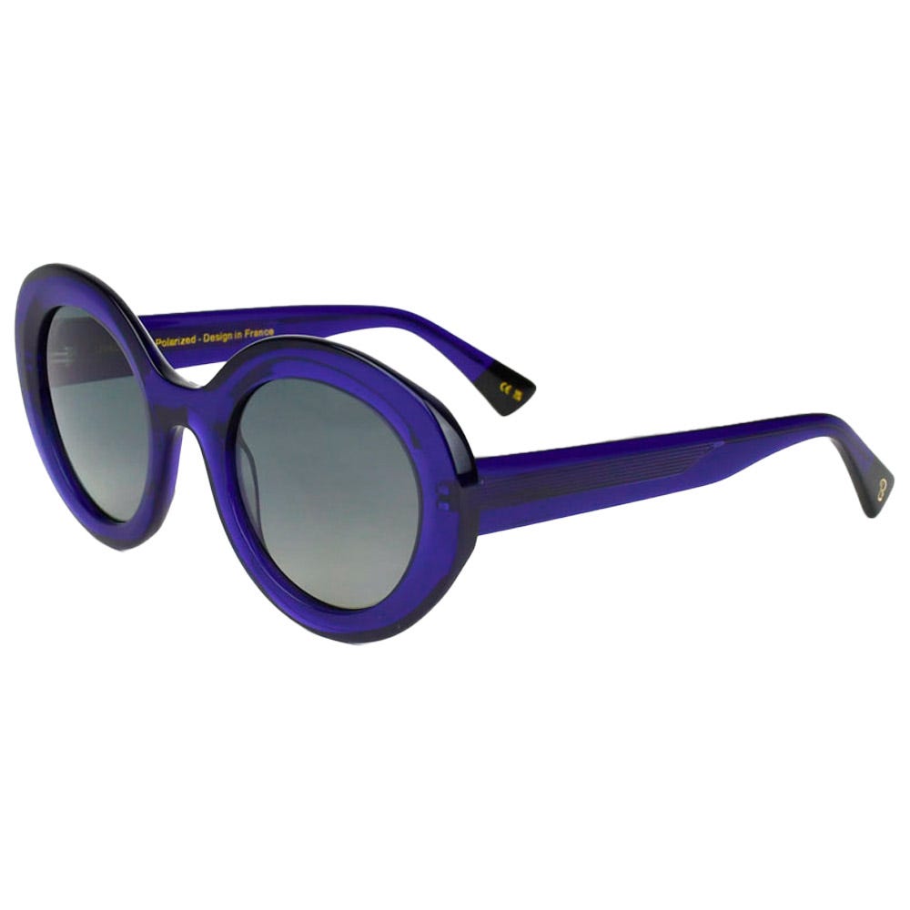 Bianca Shiny Purple Gradient Grey Polarized