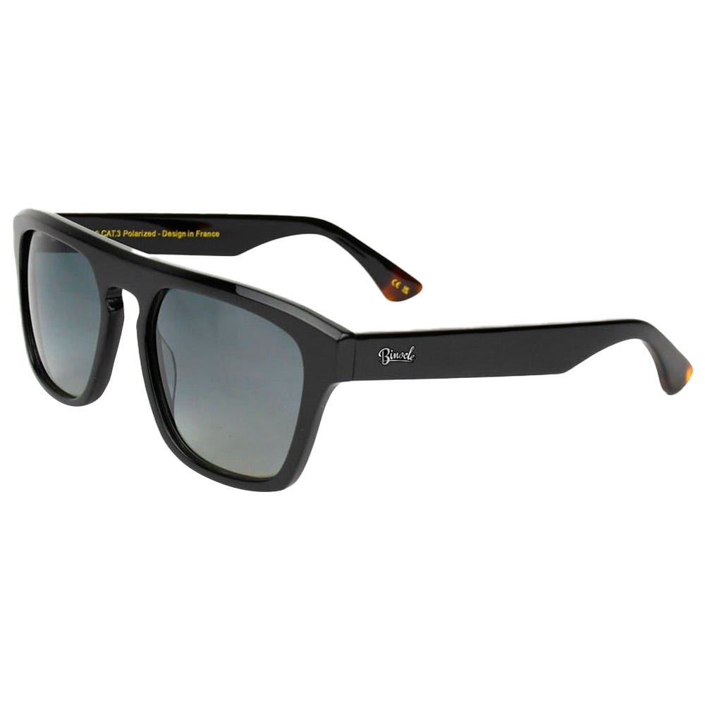 Stefano Shiny Black Gradient Grey Polarized