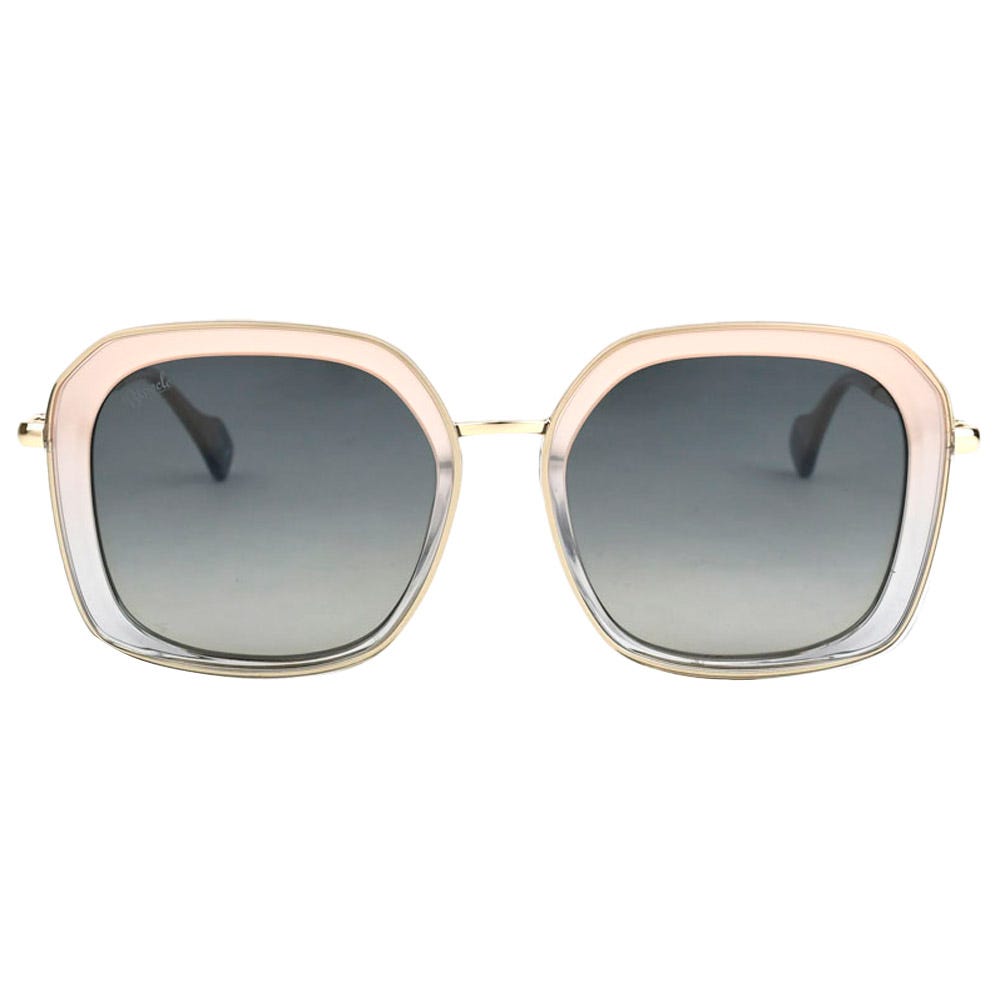 Diana Shiny Gold Gradient Brown Grey Gradient Grey Polarized