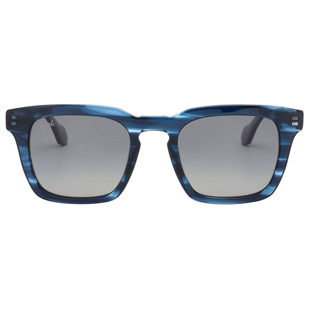 Matt Shiny Blue Wood Gradient Grey Polarized