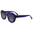 Valentina Shiny Purple Grey Polarized