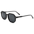 Bogota Shiny Black Grey Polarized